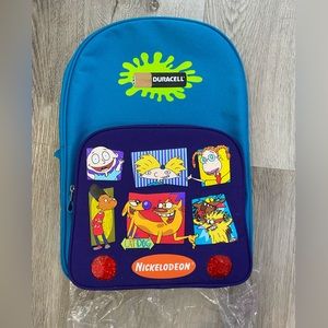 Vintage 90s Light Up Nickelodeon/Duracell Backpack- NIP- RARE